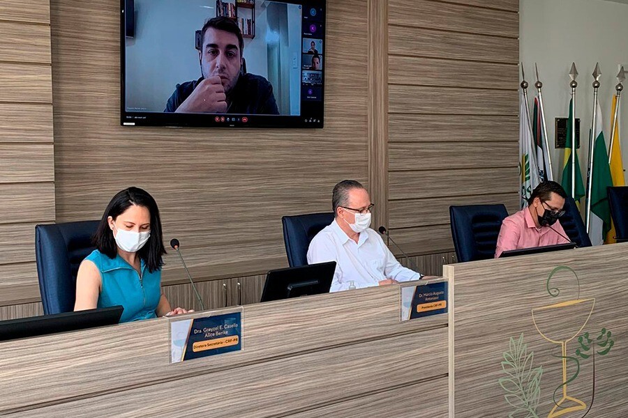Primeira reunião plenária como diretoria eleita